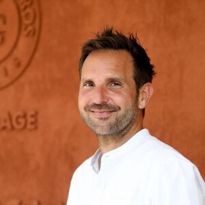 Le couple a fait face au pire il y a quelques mois avec la maladie de Delphine. 
Christophe Michalak - People au village lors des Internationaux de France de Tennis de Roland Garros à Paris. Le 10 juin 2021 © Dominique Jacovides / Bestimage