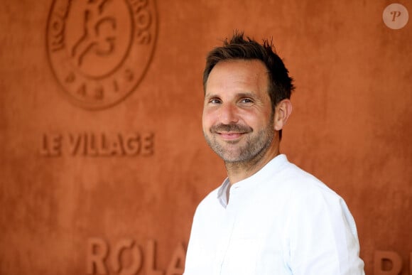 Le couple a fait face au pire il y a quelques mois avec la maladie de Delphine. 
Christophe Michalak - People au village lors des Internationaux de France de Tennis de Roland Garros à Paris. Le 10 juin 2021 © Dominique Jacovides / Bestimage