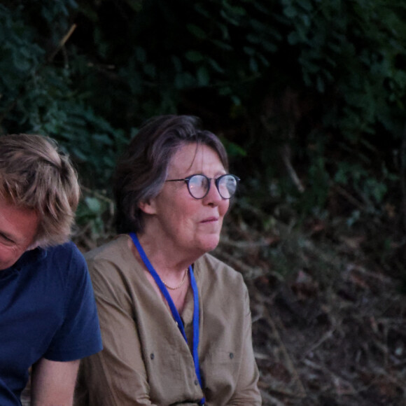 Alice Taglioni donne son premier concert au piano au "Cap Ferret Music Festival" le 11 juillet 2022. Laurent Delahousse et Sarah Poniatowski y assistaient. Thibaud Moritz/ABACAPRESS.COM - POOL BESTIMAGE