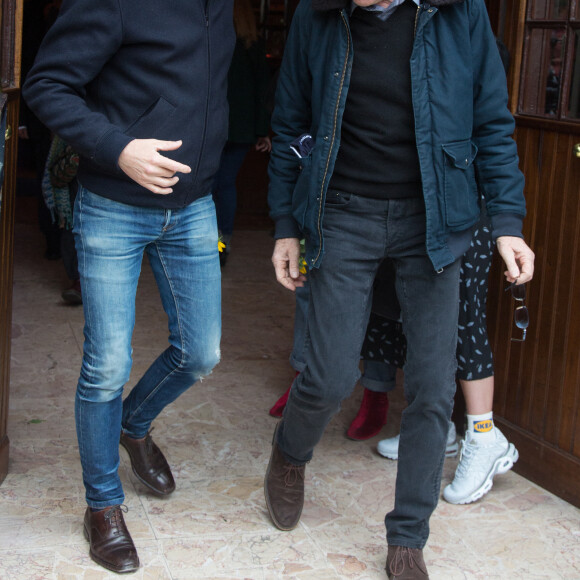 Alain Souchon lors de l'hommage a Jacques Higelin au Cirque D'Hiver, Paris, France, le 12 avril 2018. Photo Nasser Berzane/ABACAPRESS.COM