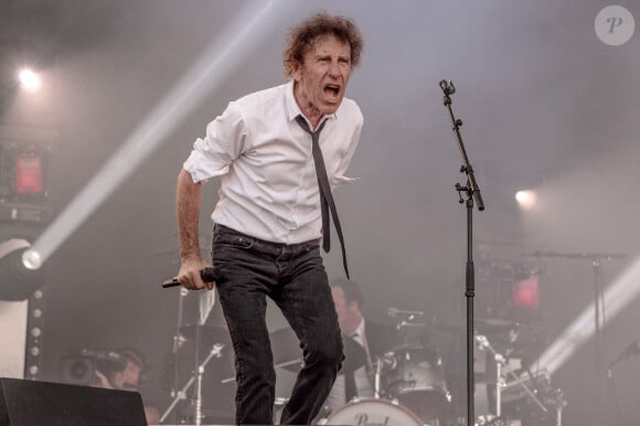 Lui qui a régulièrement chanté dans ses chansons son amour pour la nature...
Alain Souchon en concert au festival Les Vieilles Charrues, à Carhaix, en France, le 16 juillet 2016. Photo Julien Reynaud/APS-Medias/ABACAPRESS.COM