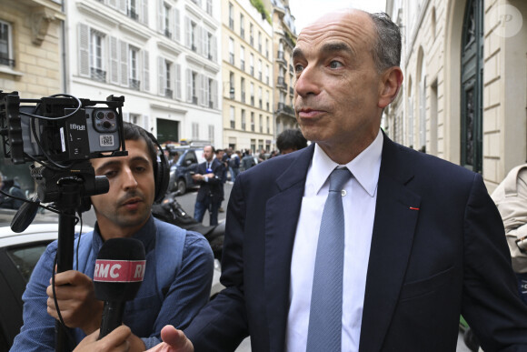 Jean-François Copé - Eric Ciotti exclu du parti des Républicains (LR) par le bureau politique du parti au siège du parti à Paris, France, le 12 juin 2024. © Michael Baucher/Panoramic/Bestimage