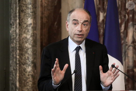 Jean-Francois Copé lors du lancement du Beauvau des polices municipales, au ministère de la justice, à Paris, France, le 5 avril 2024. © Stéphane Lemouton/Bestimage 