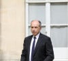 Le maire de Meaux, Jean-Francois Copé - Le président de la République française reçoit les maires des communes victimes de violences, au palais de l'Elysée, à Paris, France,, le 4 juillet 2023. © Stéphane Lemouton/Bestimage 