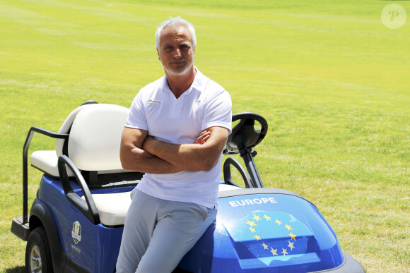 Il officie désormais comme consultant sportif pour Canal+
Exclusif - David Ginola - Les célébrités participent à la 8 ème édition de la Mapauto Golf Cup 2019 à Cannes-Mandelieu le 7 juin 2019 © Patrice Lapoirie / Nice-Matin / Bestimage