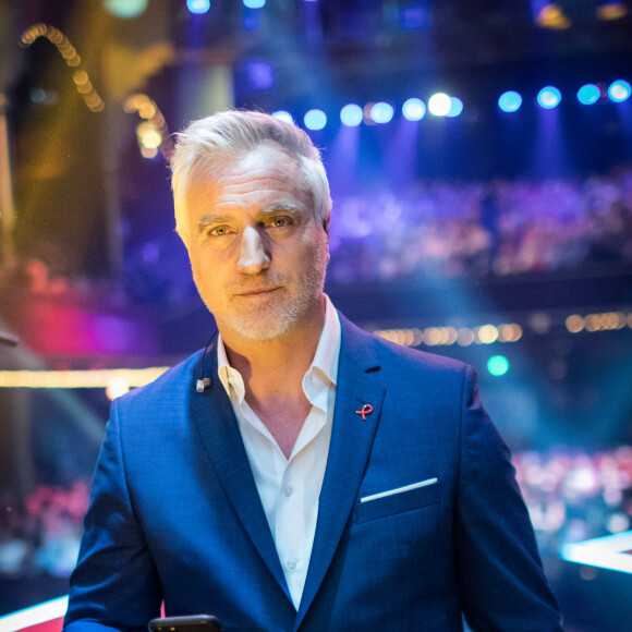 David Ginola a choisi de s'installer dans cette ville pour la scolarité de sa plus jeune fille, baptisée Ever
Exclusif - David Ginola - Backstage de l'émission TV "Toujours ensemble, notre raison d'être" à l'occasion du Sidaction 2018 au Casino de Paris. Le 24 mars 2018 © Christophe Clovis-Cyril Moreau / Bestimage