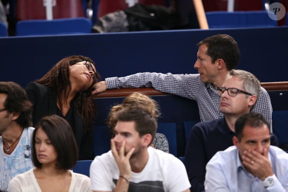 Discret sur sa vie privée, Grégoire Margotton en parle en de rares occasions
 
Grégoire Margotton et sa compagne - People lors de la 3ème jour du tournoi de tennis BNP Paribas Masters 2014 au palais omnisports de Paris-Bercy, à Paris, le 29 octobre 2014.