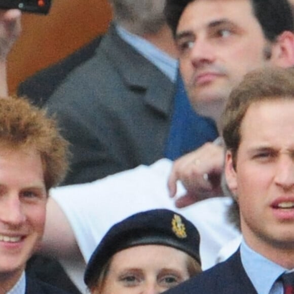 Le Prince William et le Prince Harry à Londres.