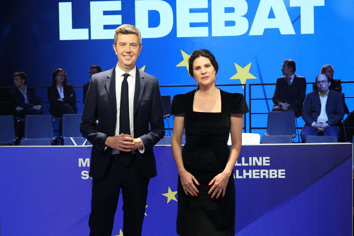 Photo Maxime Switek et Apolline de Malherbe Elections européennes