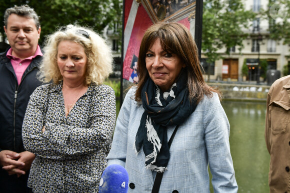 La maire de Paris Anne Hidalgo inaugure la 23e édition de Paris Plages à Paris le 6 juillet 2024. Firas Abdullah/ABACAPRESS.COM
