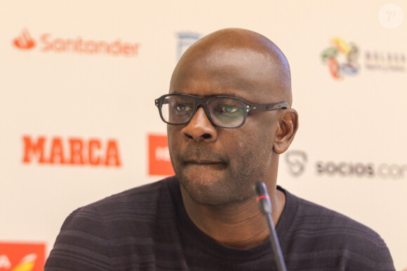 Lilan Thuram - L.Thuram, P.Collina, I.Pedroso, J.Sotomayor participent à la conférence lors de la 4 ème édition du "MARCA Sport Weekend" à Malaga, le 10 juin 2022. © Lorenzo Carnero/ZUMA Press Wire