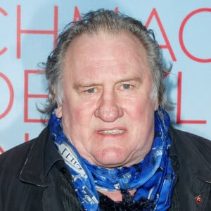 Gérard Depardieu à la première du film "The Taste of Small Things" à Berlin.