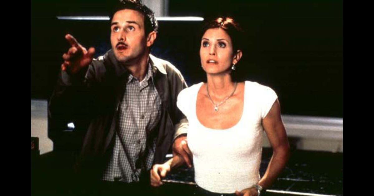 David Arquette et Courteney Cox dans Scream 2, en 1997 ! - Purepeople