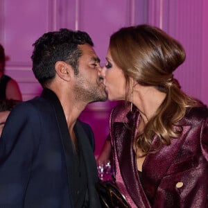 Exclusif - Mélissa Theuriau et Jamel Debbouze lors de la 11ème édition de la soirée Global Gift Gala à l'hôtel Four Seasons George V à Paris le 30 septembre 2023.