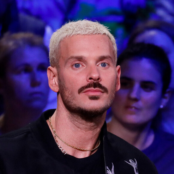 "J'ai été maladroit sur mon commentaire concernant l'arrivée de Greenwood à Marseille", a reconnu M. Pokora dans un long message explicatif
Exclusif - M. Pokora (Matt Pokora) - Enregistrement de l'émission "La boîte à secrets N°17", présentée par F.Bollaert et diffusée le 19 janvier sur France 3 © Christophe Clovis / Bestimage