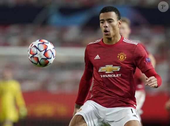 Mason Greenwood a été arrêtée pour viol et violences conjugales par le passé et il vient de signer à l'OM

Mason Greenwood - Match de football en ligue des Champions (Champions League) Paris SG contre Manchester United (3-1) à Manchester. (Credit Image: © Andrew Yates/Sportimage/Cal Sport Media)