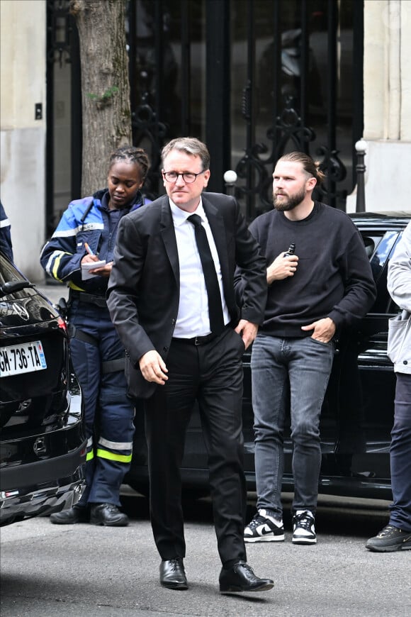 Rodolphe Belmer - Arrivées aux obsèques de Nonce Paolini en l'église Saint-Honoré-d'Eylau, 66 bis, avenue Raymond-Poincaré à Paris, France, le 23 juillet 2024.