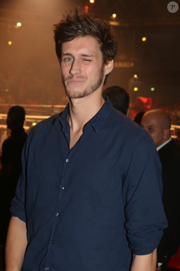 Jean-Baptiste Maunier - Célébrités lors du deuxième combat professionnel "La conquête" entre le français T. Yoka et l'américain J. Rice au Zénith de Paris, France, le 14 octobre 2017. © CVS/Bestimage