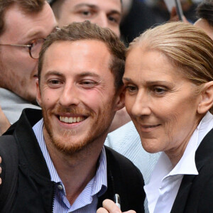 Céline Dion quitte le Royal Monceau pour préparer la cérémonie d'ouverture des Jeux Olympiques (JO 2024) à Paris le 23 juillet 2024