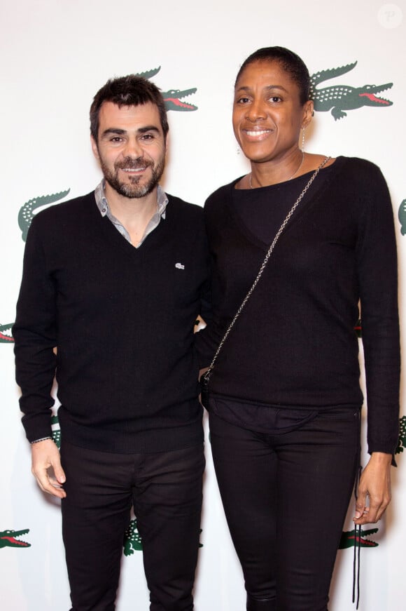 Les deux tourtereaux ont eu un fils, Nolan, en 2010
 
Marie-José Pérec et Sébastien Foucras - Soiree "Beautiful Party by Lacoste" a Paris. Le 17 janvier 2014