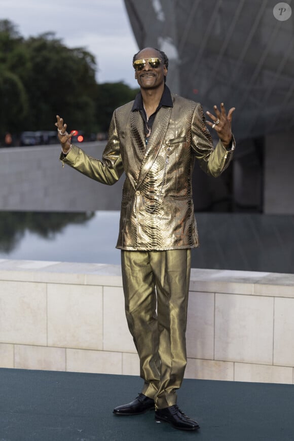 Snoop Dogg - Photocall du dîner "Prelude pour les JO" à la Fondation Vuitton à Paris, France, le 25 juillet 2024. © Olivier Borde/Bestimage