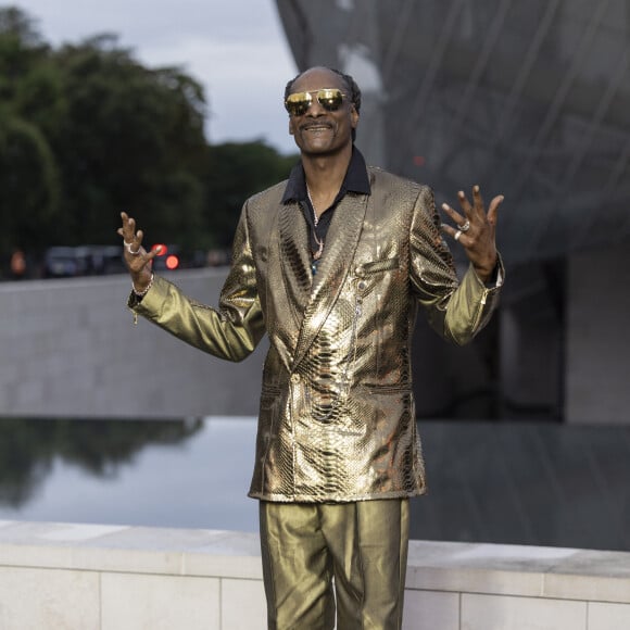 Snoop Dogg - Photocall du dîner "Prelude pour les JO" à la Fondation Vuitton à Paris, France, le 25 juillet 2024. © Olivier Borde/Bestimage