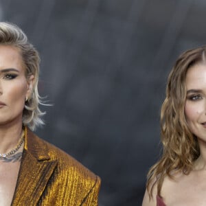 Ashlyn Harris, Sophia Bush - Photocall du dîner "Prelude pour les JO" à la Fondation Vuitton à Paris, France, le 25 juillet 2024. © Olivier Borde/Bestimage