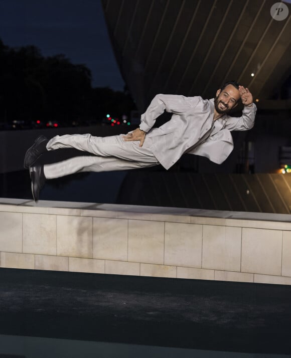 Mathieu Forget - Photocall du dîner "Prelude pour les JO" à la Fondation Vuitton à Paris, France, le 25 juillet 2024. © Olivier Borde/Bestimage