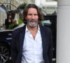 Elle accusait Frédéric Beigbeder de lui avoir imposé une pénétration digitale alors qu'elle n'était pas consentante.
Frédéric Beigbeder à la sortie de l'hôtel "Martinez" lors du 75ème Festival International du Film de Cannes, le 22 mai 2022.