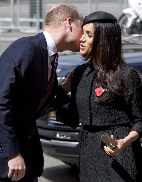 Info - Le prince William sera le témoin de Harry à son mariage avec Meghan Markle. Harry avait été le témoin de son frère aîné au mariage de ce dernier - Le prince William, duc de Cambridge, et Meghan Markle à leur arrivée à l'abbaye de Westminster pour le service commémoratif de L'ANZAC Day à Londres. Le 25 avril 2018