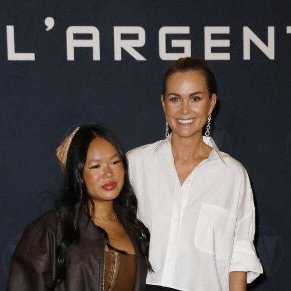 Laeticia Hallyday et sa fille Joy - Avant-Premiere du film "Largo Winch "Le Prix de L'argent" au cinéma le Grand Rex à Paris le 18 juin 2024. © Marc Ausset-Lacroix/Bestimage