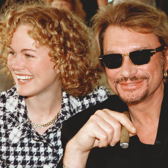 Johnny Hallyday et Laeticia Hallyday.