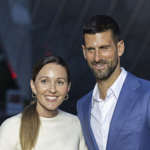 S'il a décidé de loger au village olympique à Tokyo, le Serbe ne le fait pas à Paris

Novak Djokovic et sa femme Jelena - Photocall du dîner "Prelude pour les JO" à la Fondation Vuitton à Paris, France, le 25 juillet 2024. © Olivier Borde/Bestimage