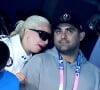 Avec qui elle vient de se fiancer
Lady Gaga et son fiancé Michael Polansky assistent à la victoire de Léon Marchand sur 400 m 4 nage lors des Jeux Olympiques de Paris 2024 (JO) à Paris La Defense Arena à Nanterre le 28 juillet 2024. © Dominique Jacovides-Pierre Perusseau/Bestimage 