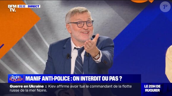 L'animateur Laurent Ruquier, qui s'est lancé un défi inattendu sur BFMTV, va présenter un jeu sur TF1
Laurent Ruquier sur le plateau de BFMTV