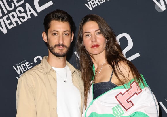 Pierre Niney et compagne Natasha Andrews - Avant-première du film "Vice-versa 2" au cinéma Le Grand Rex à Paris le 16 juin 2024. © Coadic Guirec/Bestimage