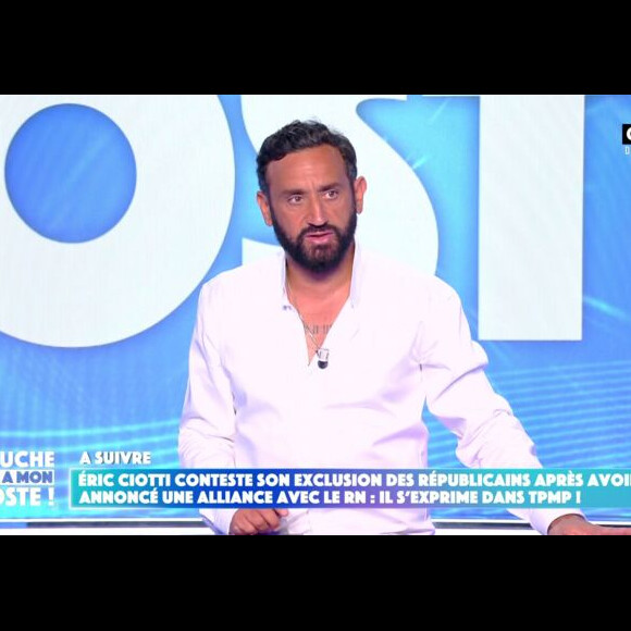 Cyril Hanouna s'est livré à une révélation sur la rentrée de "Touche pas à mon poste"
Cyril Hanouna sur le plateau de "Touche pas à mon poste"