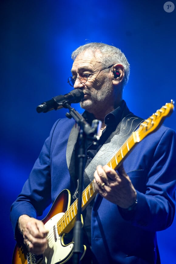 Michael Jones lors du concert l'Héritage Goldman qui revisite les plus grandes chansons de Jean-Jacques Goldman à Lyon, le 03/03/24. Photo Sandrine Thesillat