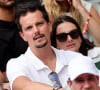 Aujourd'hui, Juan Arbelaez a retrouvé l'amour dans les bras de Cassandre Verdier
Juan Arbelaez et sa compagne Cassandre Verdier dans les tribunes des Internationaux de France de tennis de Roland Garros 2024 à Paris, France, le 4 juin 2024. © Jacovides-Moreau/Bestimage 