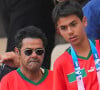 Jamel Debbouze avec son fils Léon à Marseille pour supporter le Maroc

Jamel Debbouze et son fils Léon assistent à la demi-finale de football entre le Maroc et l'Espagne (1-2) lors des Jeux Olympiques de Paris2024 (JO).