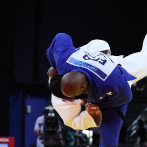 Teddy Riner en dem-finale des Jeux olympiques de Paris le 2 août 2024 © Mickael Chavet/ZUMA Press/Bestimage