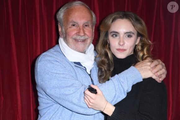 Patrice Laffont et sa fille Mathilde - Générale de la pièce "Phèdre Inattendue" au théâtre du Ranelagh à Paris le 3 avril 2023. © Giancarlo Gorassini/Bestimage