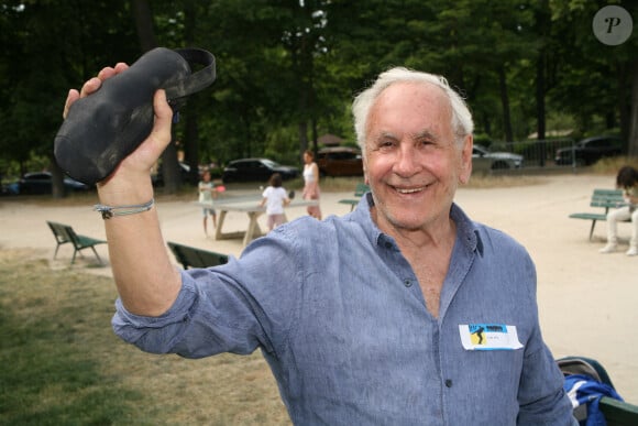 Exclusif - Patrice Laffont - 4ème trophée de pétanque au profit de l'association "La roue tourne" dans le Jardin du Ranelagh à Paris le 15 mai 2022. 