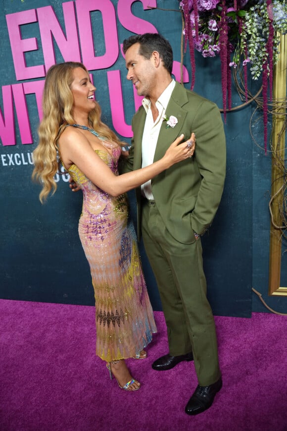 6 août 2024, New York, New York, USA : BLAKE LIVELY assiste à la première mondiale de ''It Ends With Us''.AMC Lincoln Square Theater, NYC.6 août 2024 .Photo by (Credit Image : © Sonia Moskowitz Gordon/ZUMA Press Wire / Bestimage)