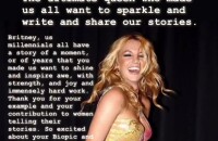 Blake Lively sur les traces de Britney Spears, Instagram.