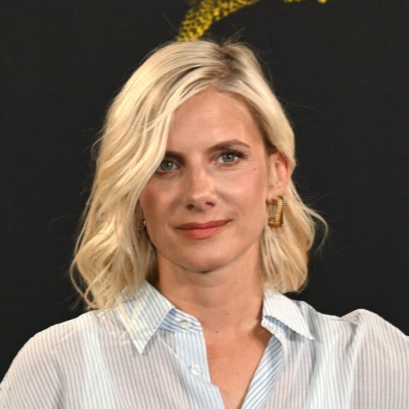 Mélanie Laurent au photocall du film "Le Déluge" lors du 77ème festival international du film de Locarno en Suisse, le 7 août 2024. Photo by Dario Raimondi/Splash News/ABACAPRESS.COM