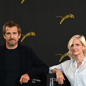 Le festival prendra fin le 17 août 2024
Mélanie Laurent et Guillaume Canet au photocall du film "Le Déluge" lors du 77ème festival international du film de Locarno en Suisse, le 7 août 2024. Photo by Dario Raimondi/Splash News/ABACAPRESS.COM