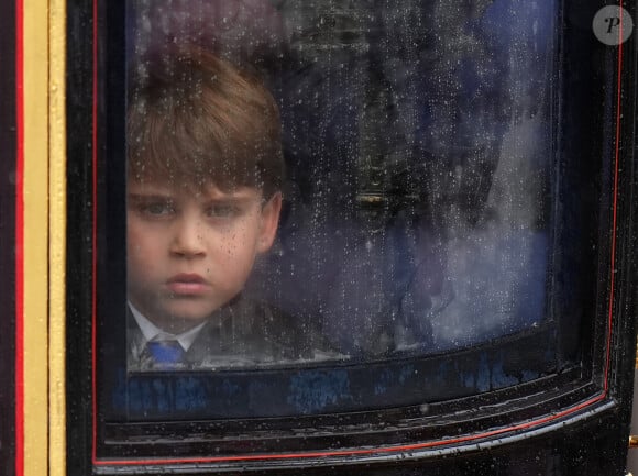 Le prince Louis lors de la parade militaire "Trooping the Colour" à Londres le 15 juin 2024 © Julien Burton / Bestimage 