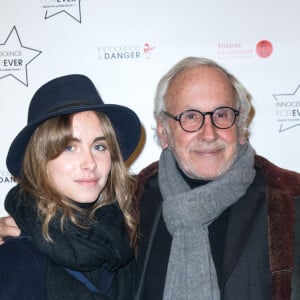 Patrice Laffont et sa fille Mathilde - Photocall de la soirée Innocence Forever au théâtre du gymnase à Paris le 26 novembre 2018. © Cyril Moreau-Pierre Perusseau/Bestimage