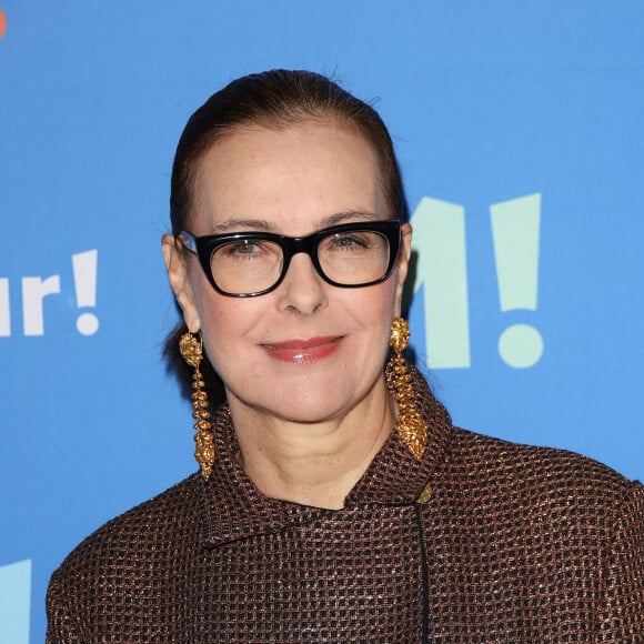 Carole Bouquet - Dîner de Gala Moteur! à la Bibliothèque Nationale de France (BNF) à Paris le 25 mars 2024 © Guirec Coadic / Bestimage 